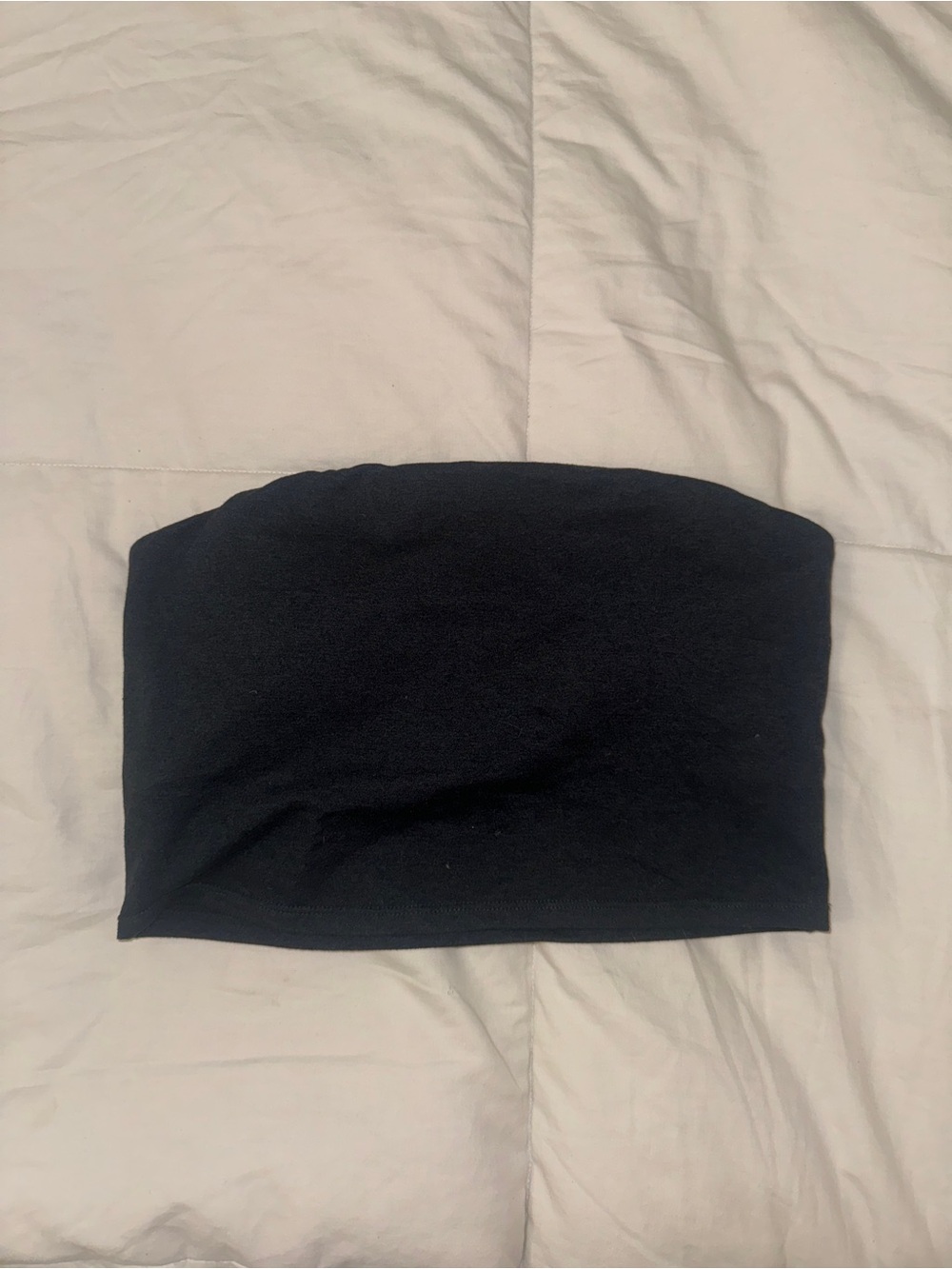 P'tula Black Strapless Tube Top